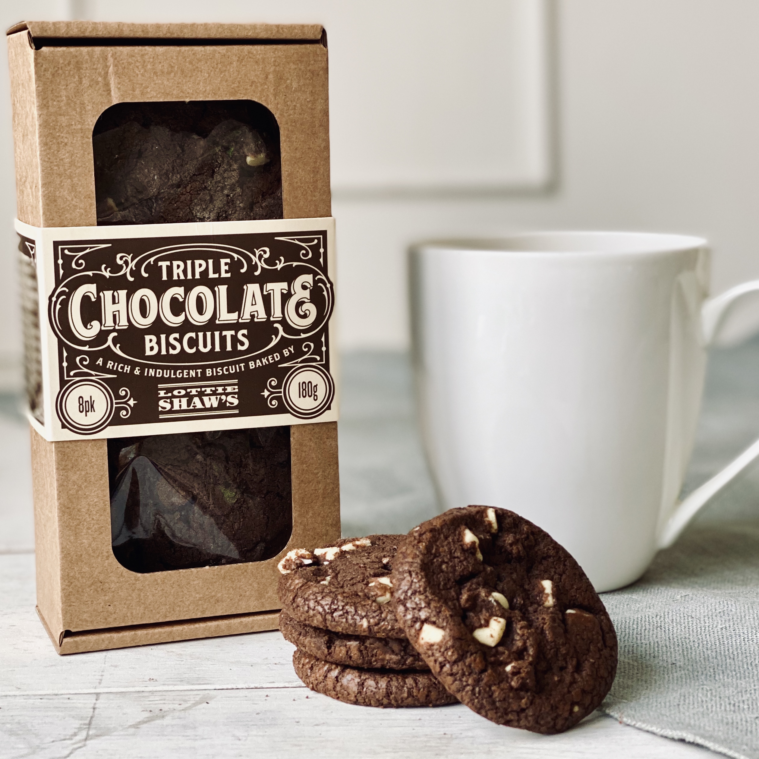 Lottie Shaw's Triple Chocolate Biscuits